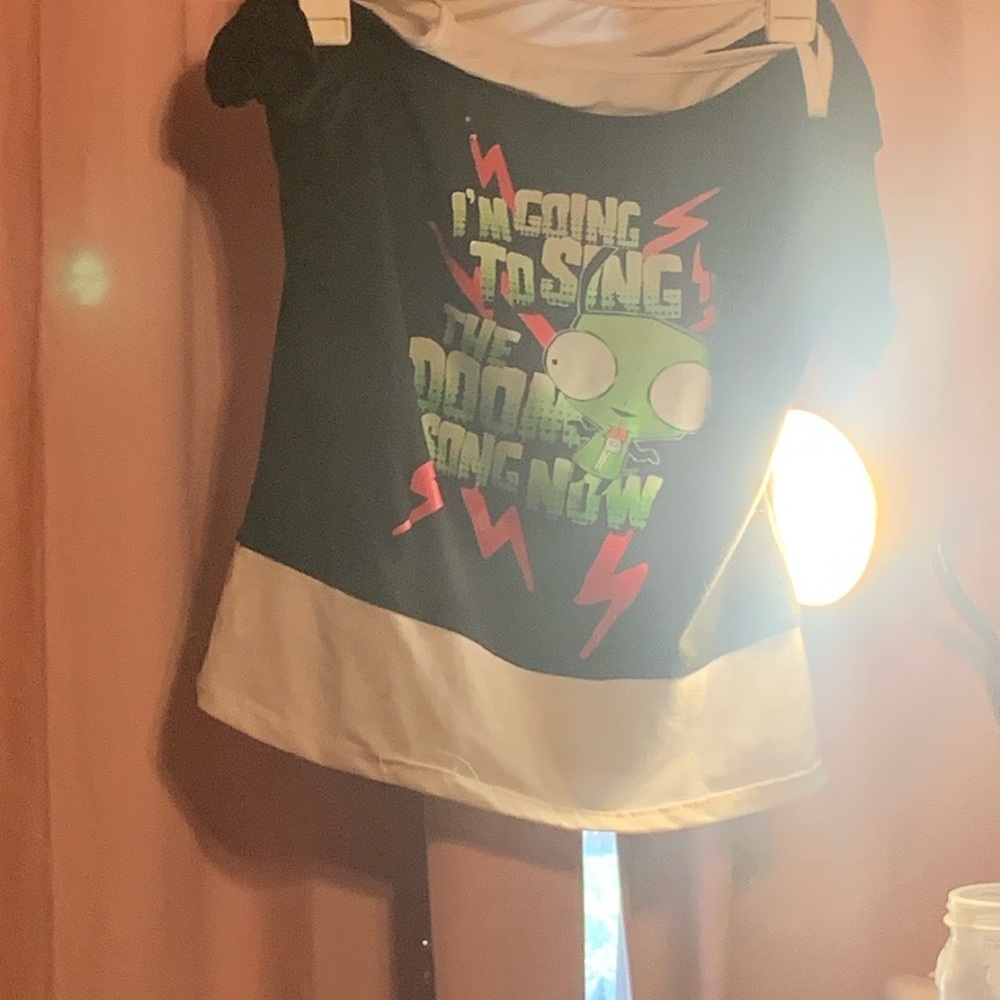 Women  Graphic Tee - Black and White